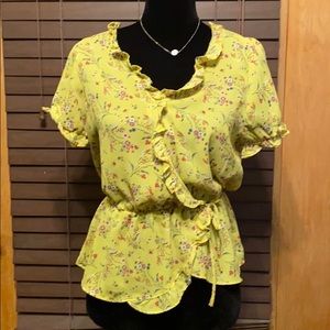 Sienna Sky Yellow Blouse